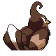 Staravia - Diamond Pearl (Back View (Shiny))