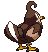 Staravia - Black 2 White 2 Black White Animated (Back View (Shiny))