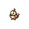 Starly - Black White (Shiny)