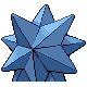 Starmie - HeartGold SoulSilver (Back View (Shiny))