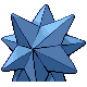 Starmie - Platinum (Back View (Shiny))