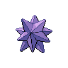 Starmie - Black White (Back View)