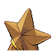 Staryu - HeartGold SoulSilver (Back View)