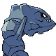 Steelix - HeartGold SoulSilver (Back View)