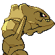 Steelix - Platinum (Back View (Shiny))