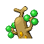 Sudowoodo - Emerald (Back View)