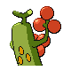 Sudowoodo - HeartGold SoulSilver (Back View (Shiny))