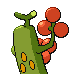 Sudowoodo - Platinum (Back View (Shiny))