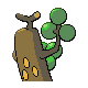 Sudowoodo - Platinum (Back View)