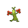 Sudowoodo - Black White (Back View (Shiny))