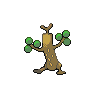 Sudowoodo - Black White (Back View)