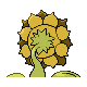 Sunflora - HeartGold SoulSilver (Back View (Shiny))