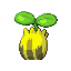 Sunkern - Emerald (Back View)