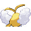 Swablu - Emerald (Back View (Shiny))