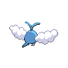 Swablu - Black White (Back View)