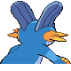 Swampert - HeartGold SoulSilver (Back View)