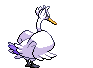 Swanna - Black 2 White 2 Black White Animated (Back View (Shiny))