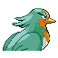 Swellow - Ruby Sapphire (Back View (Shiny))