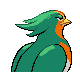 Swellow - Platinum (Back View (Shiny))