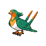 Swellow - Black White (Shiny)