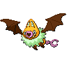 Swoobat - Black White (Shiny)