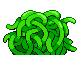 Tangela - HeartGold SoulSilver (Back View (Shiny))
