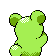 Teddiursa - Crystal (Back View (Shiny))