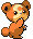 Teddiursa - Black 2 White 2 Black White Animated (Normal)