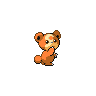 Teddiursa - Black White (Normal)