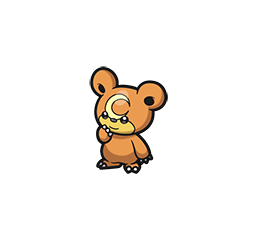 Teddiursa - Brilliant Diamond Shining Pearl