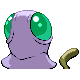 Tentacool - Platinum (Back View (Shiny))