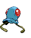 Tentacool - Black 2 White 2 Black White Animated (Back View)