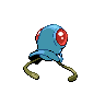 Tentacool - Black White (Back View)