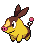 Tepig - Black White Animated (Shiny)