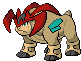 Terrakion - Black 2 White 2 Black White Animated (Shiny)