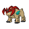 Terrakion - Black White (Shiny)