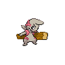 Timburr - Black White (Normal)