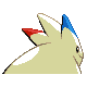 Togekiss - Platinum (Back View (Shiny))