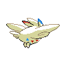 Togekiss - Black White (Back View (Shiny))