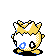 Togepi - Crystal (Back View (Shiny))