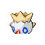 Togepi - Emerald (Back View (Shiny))