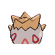 Togepi - Diamond Pearl (Back View (Shiny))
