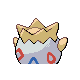 Togepi - HeartGold SoulSilver (Back View)