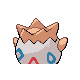 Togepi - Platinum (Back View (Shiny))