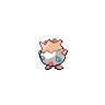 Togepi - Black White (Back View (Shiny))