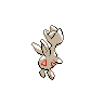 Togetic - Black White (Back View (Shiny))