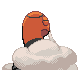Torkoal - HeartGold SoulSilver (Back View)