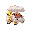 Torkoal - Black White (Shiny)
