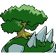 Torterra - Diamond Pearl (Back View (Shiny))