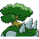 Torterra - HeartGold SoulSilver (Back View (Shiny))
